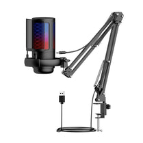 TAVOSOP USB Condenser Microphone RGB