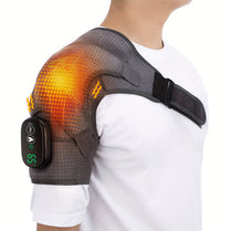 2-in-1 Heated & Vibration Shoulder Massager